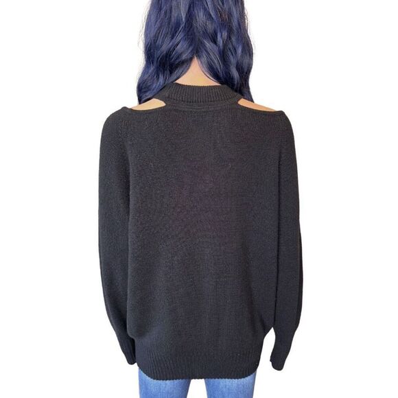 Jason Wu Collective Cold Shoulder Sweater - Picture 7 of 9